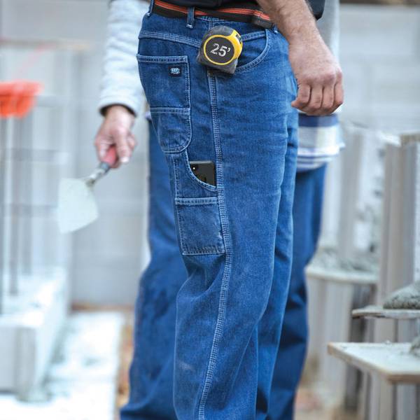 Key Men's Ring Spun Denim Dungarees - 452.45-34x30 | Blain's Farm