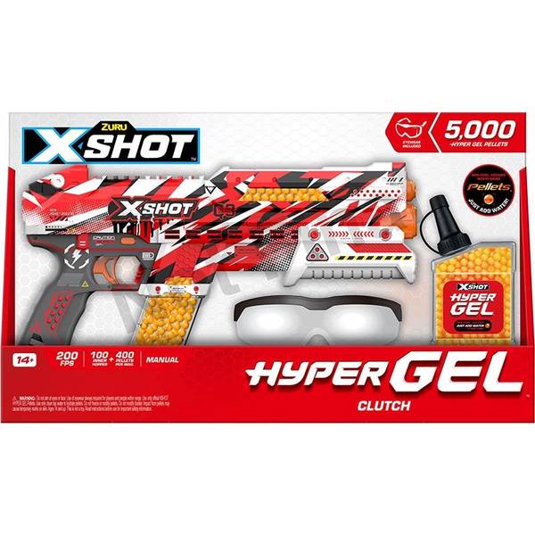 X-Shot Hyper Gel Clutch Blaster - 36622-S001