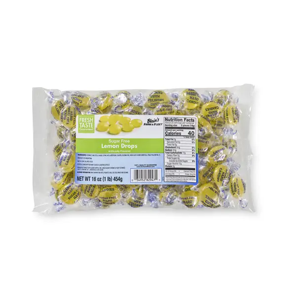 Blain's Farm & Fleet 16 oz Sugar Free Lemon Drops - 719900