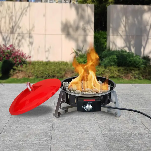 Black + Decker 22.85 Round Portable Firebowl