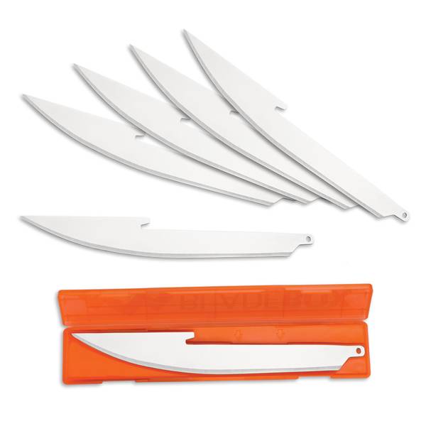 Outdoor Edge 6Pack 5" Boning/Fillet Replacement Blades RR506
