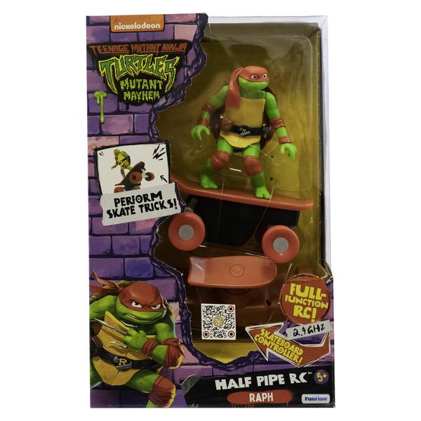 Teenage Mutant Ninja Turtles Mutant Mayhem Half Pipe RC Raph