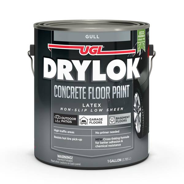 Photo of 1 Gallon Gull Latex Concrete Floor Paint