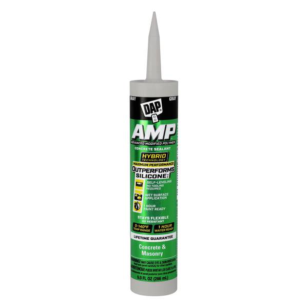 DAP 9 Oz Gray AMP Self-Leveling Concrete Sealant - 7079800764 | Blain's ...