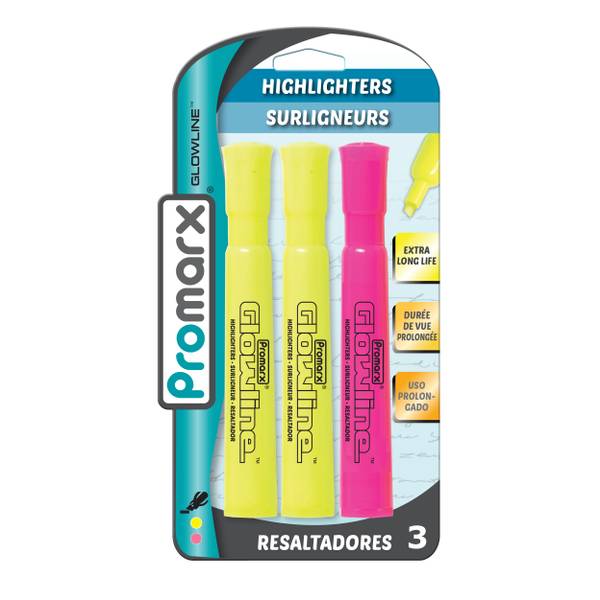 Promark 3-Count Jumbo Highlighters - 940041 | Blain's Farm & Fleet