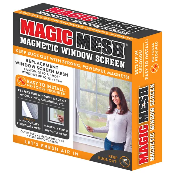 Magic Mesh Magnetic Window Screen - MM601106