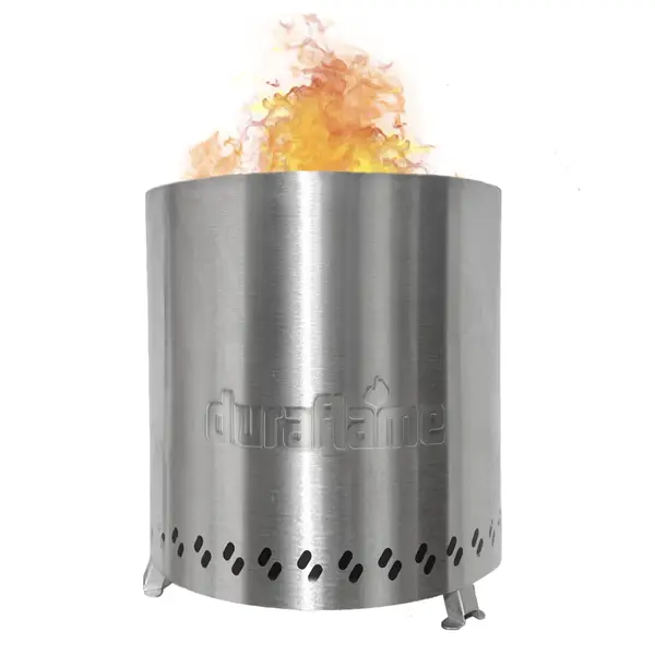 Duraflame Mini Stainless Steel Fire Pit - DFMFP-4 | Blain's Farm u0026 Fleet