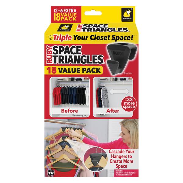 Bulbhead Ruby 16252-8 Space Triangle Hanger