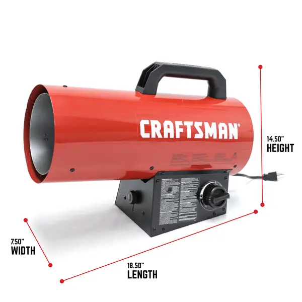 Craftsman 60,000 BTU Portable Forced Air Propane Heater - F310100 | Blain's  Farm u0026 Fleet