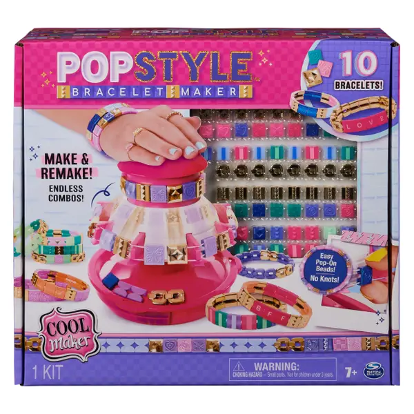 e-Tax  20.0% OFF on Cool Maker Toy Pop Style Bracelet Maker Multi-Color