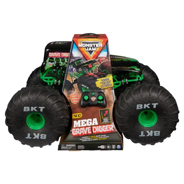 Monster Truck de controle remoto Monster Jam Freestyle Force Spin Master Monster  Jam Freestyle Force 1:10 Grave Digger