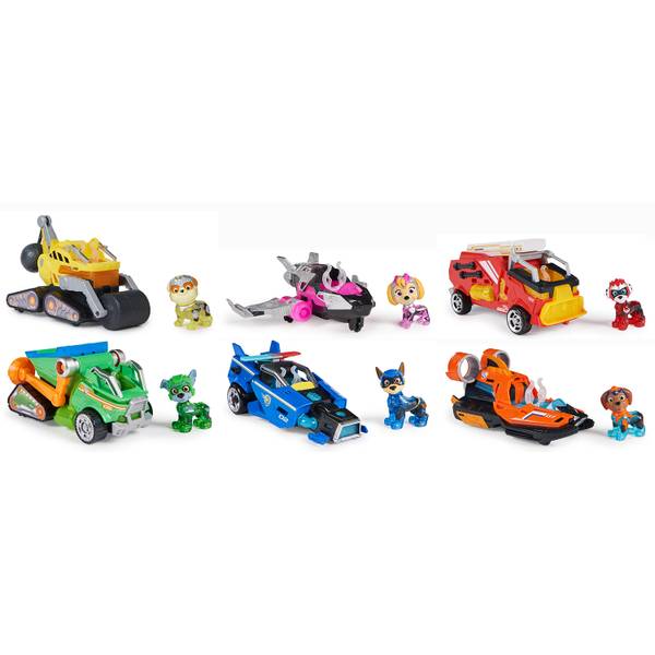Vehicles And Figures Paw Patrol The Movie
