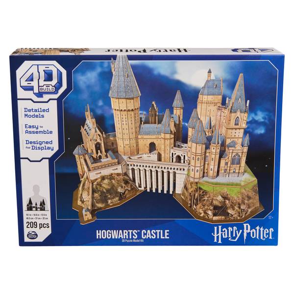 Harry Potter Diagon Alley 4 in 1 3D Puzzle Set 7585 Lets Build