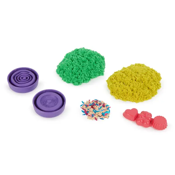 Kinetic Sand Flowfetti 4 oz Play Sand with Glitter Mix-ins Assortment -  6066739