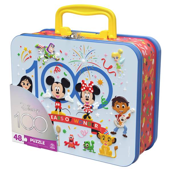 Disney Princess 48-piece puzzle & tin storage box