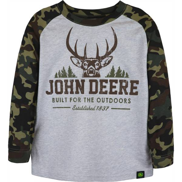 John deere deals camo sweatshirt