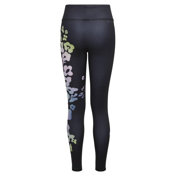 Adidas Girl's AEROREADY Floral Sublimated Leggings - AK4881-AK04