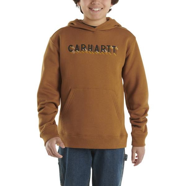 Carhartt Men's Logo Sleeve Graphic Hoodie