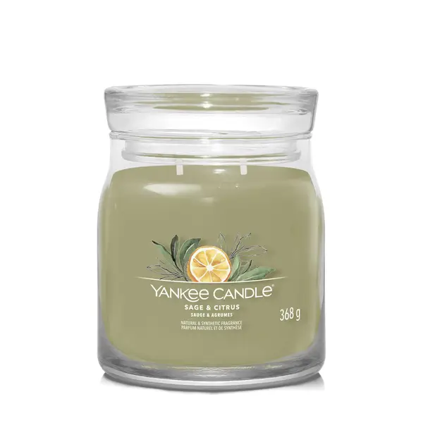 Yankee Candle 13 Oz. Clean Cotton Medium Jar Candle