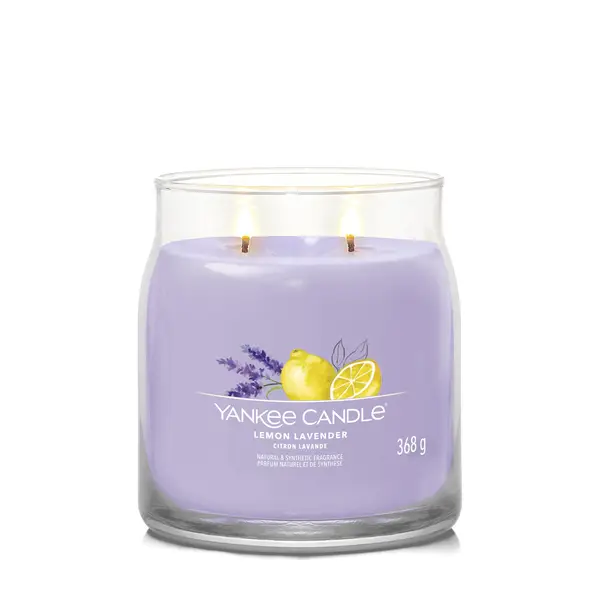 Yankee Candle Lemon Lavender 13-oz. Signature Medium Candle Jar