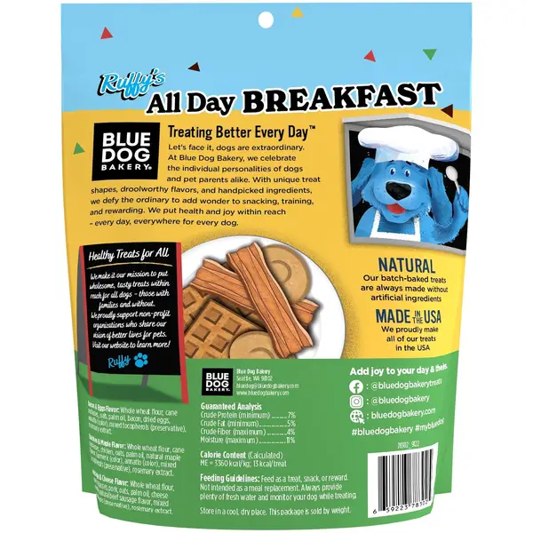 Blue dog outlet bakery training treats