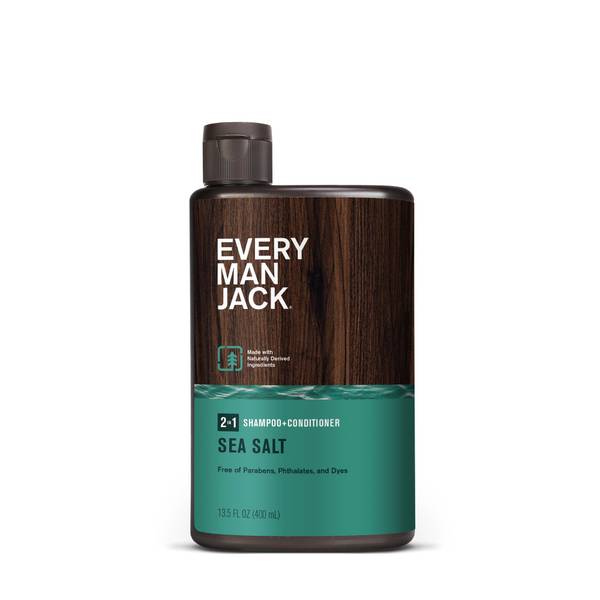 Every Man Jack 13.5 oz Sea Salt 2-in-1 Shampoo - 10878639 004631 | Blain's Farm &