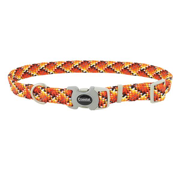 Photo of Adjustable Woven Reflective Dog Collar