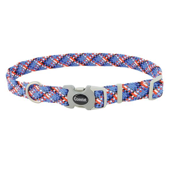 Photo of Adjustable Woven Reflective Dog Collar