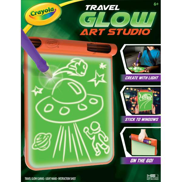 Crayola Travel Glow Art Studio