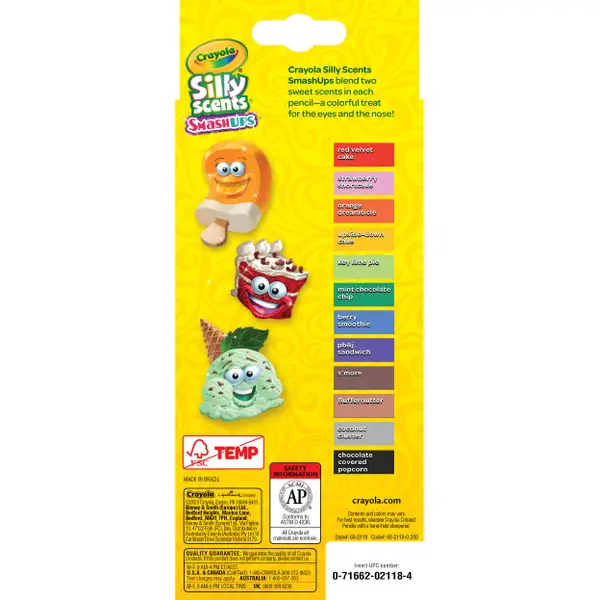 Crayola Silly Scents Colored Pencils 12 ct