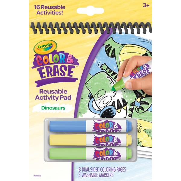 Crayola Color & Erase Activity Pad - Dinosaurs