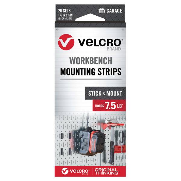 Velcro Sticky Back Squares, Black, 7/8 - 1 Pkg