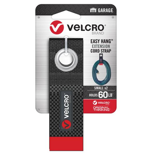 VELCRO Brand Easy Hang Strap, Heavy Duty Outdoor Storage Extension Cords,  Cables, Tools, Bikes, Organization for Garden, Shed, RV