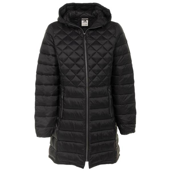ZeroXposur Women's Darya Long Puffer Jacket - B93020-BLACK-L | Blain's ...