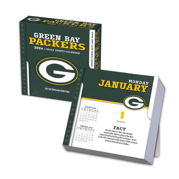 Turner 2024 Green Bay Packers Box Calendar 24998053039 Blain's Farm