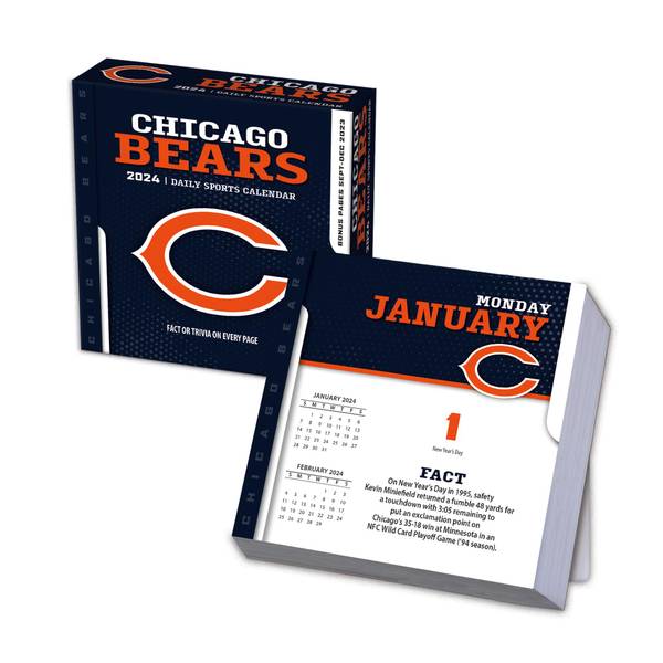 Turner 2024 Chicago Bears Box Calendar 24998053033 Blain's Farm & Fleet