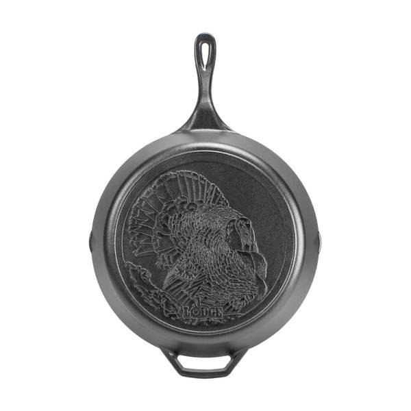 Lodge Seasoned Cast Iron Cookware Set. 2 Piece Skillet Set. (10.25 inches  and 6.5 inches)
