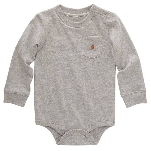 Photo of Infant Long Sleeve Pocket Bodysuit