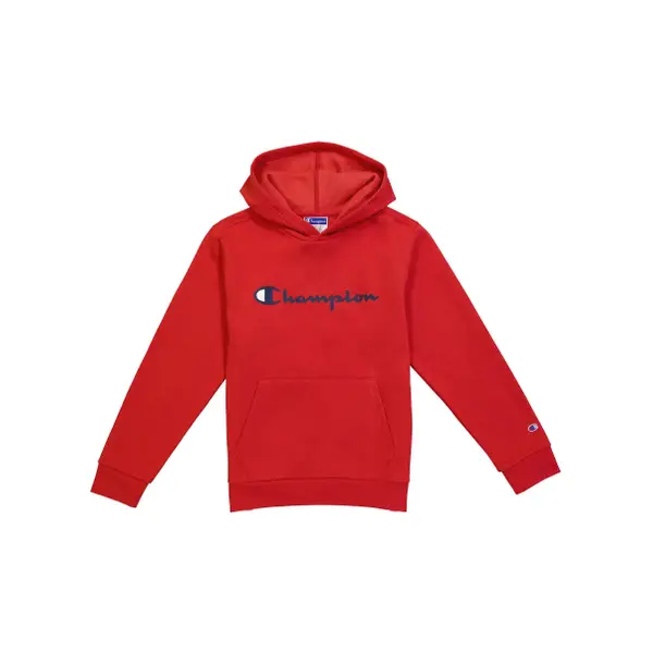 Champion Boy s Classic Logo Fleece Long Sleeve Hoodie