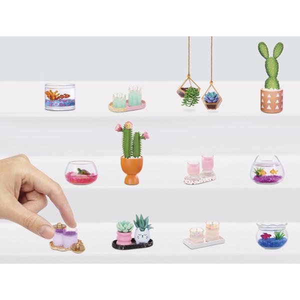 MGA's Miniverse Make It Mini LIFESTYLE Planting Cactus Fish tank packaging  House Mini Toys Dismantling Ball Gifts for Children - AliExpress