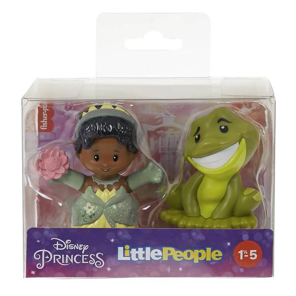 DISNEY Princess Tiana Plush Squeaky Dog Toy, 2 count 