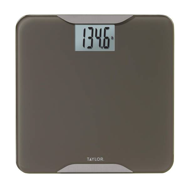 White Ultra Thin Digital Kitchen Scale by Taylor at Fleet Farm
