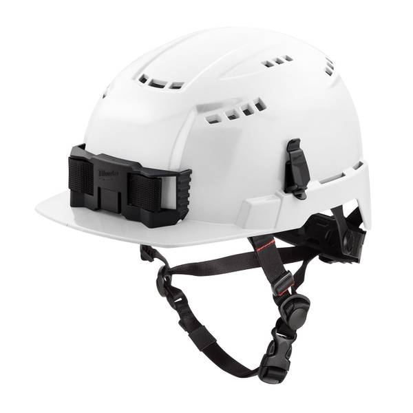 Photo of BOLT White Front Brim Type 2, Class C Vented Safety Helmet