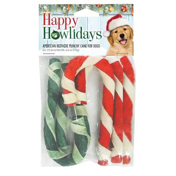 Pet Factory 5Pack Beefhide Munchy Canes 94005 Blain's Farm & Fleet