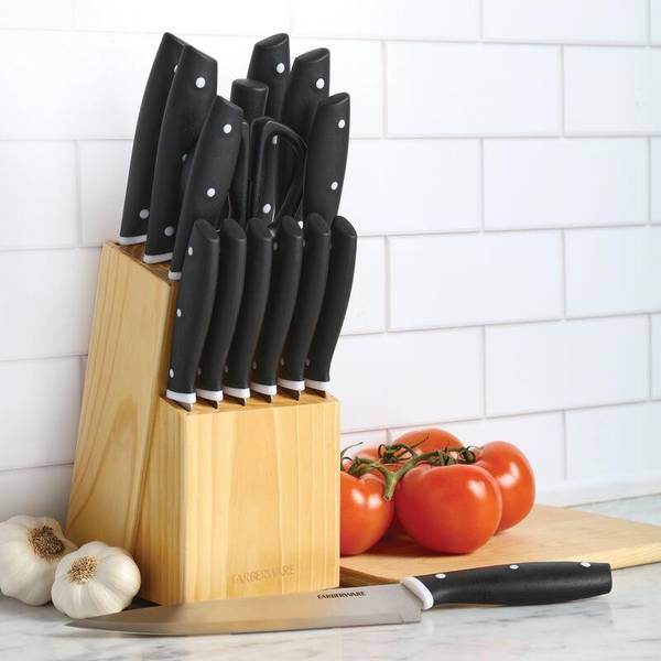 Farberware Colorworks Black Kitchen Utensils Caddy Set, 20 Piece – BrickSeek