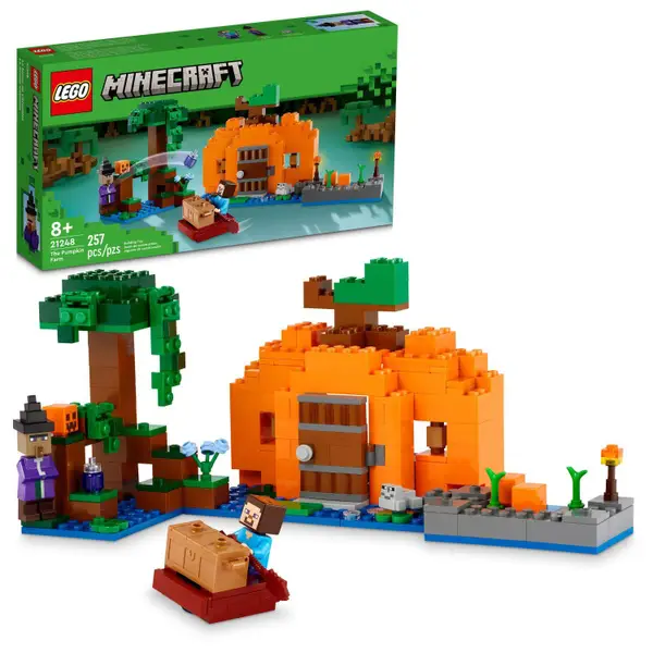 LEGO Minecraft The Crafting Box 4.0 21249 Building Toy Set, Custom-Build  Playset Featuring Classic Bricks, Figures and Game Accessories, Model  Guides Spark Creativity for 8 Year Old Kids 