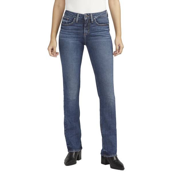 Silver Jeans Women's Suki Mid Rise Slim Bootcut Jeans - L93616EAE333 ...
