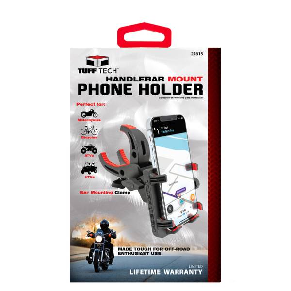 Custom Accessories Tuff Tech Bar Clamp Phone Holder 24615 Blain's Farm & Fleet