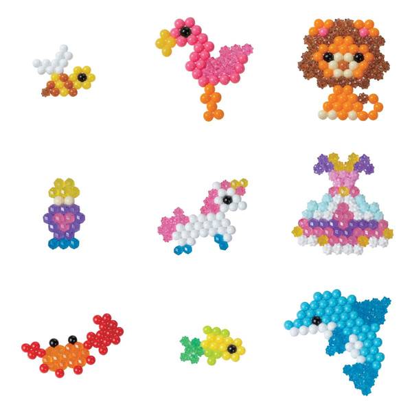 Howleys Toys - The Aquabeads Starter Pack comes complete with 650 beads in  16 colours, with templates of cute animals, desserts, and even a fruit or a  car. Lots more Aquabeads sets