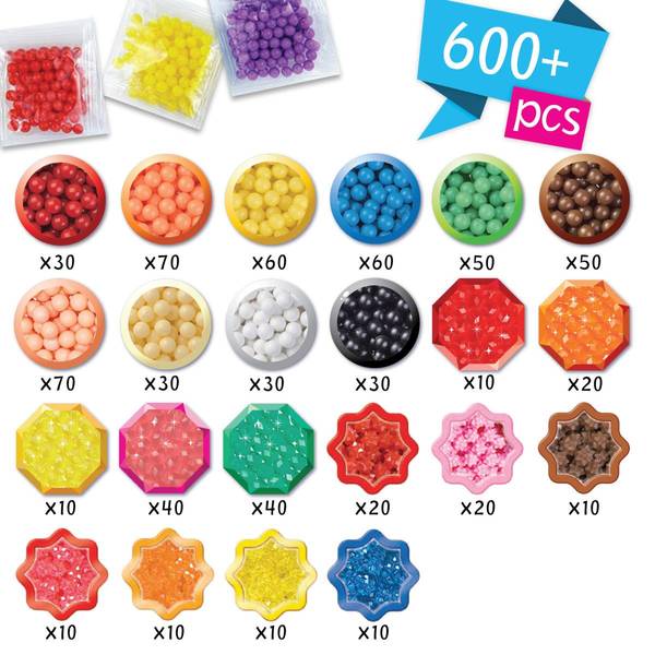 Aquabeads 31946 Brothers Super Mario Character Set, Polyvinyl Chloride,  Multicolor